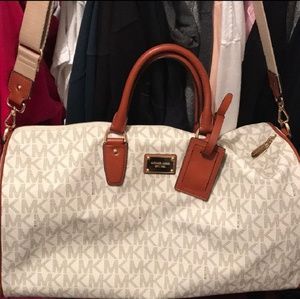 Michael Kors large duffle bag